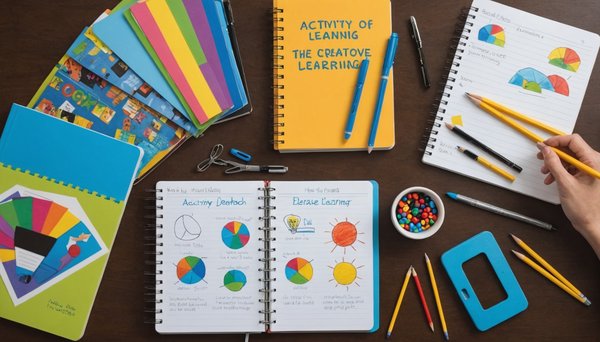 Cahiers d'activité : la magie de l'apprentissage créatif !